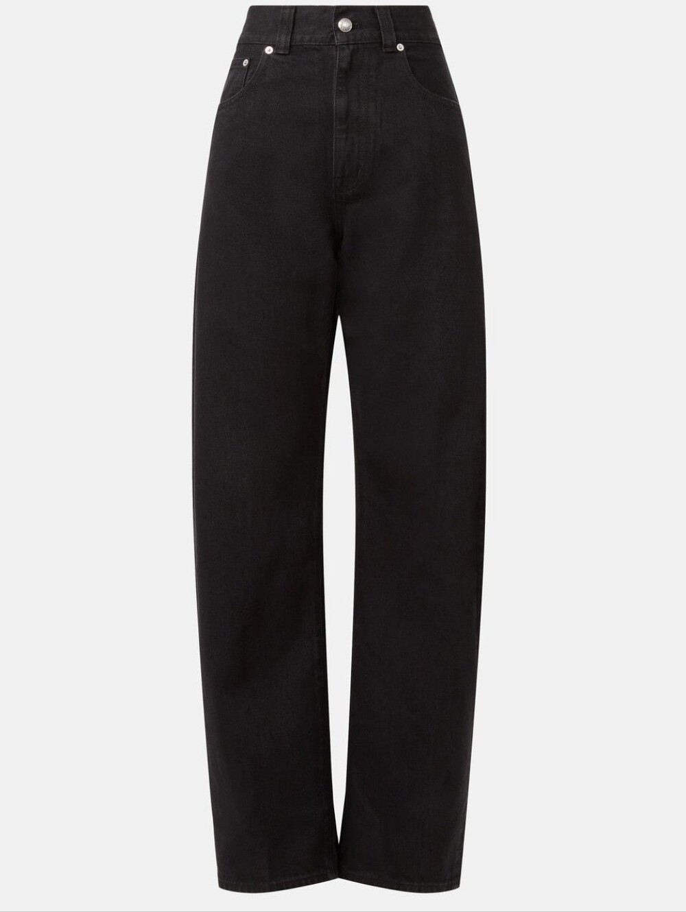 Madewell High-Rise Wide-Leg Jeans in Black